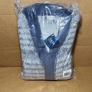 Ulta Soft Textured Plush Mens Bathrobe ONE SIZE New Sealed 2025 $65 Retail